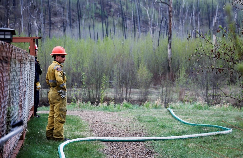 Hard-working fire crews, rain help keep Fort McMurray wildfire from growing