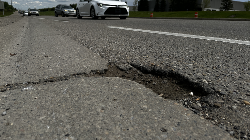 Crews have filled nearly 36,000 potholes across Calgary this year, with more to come