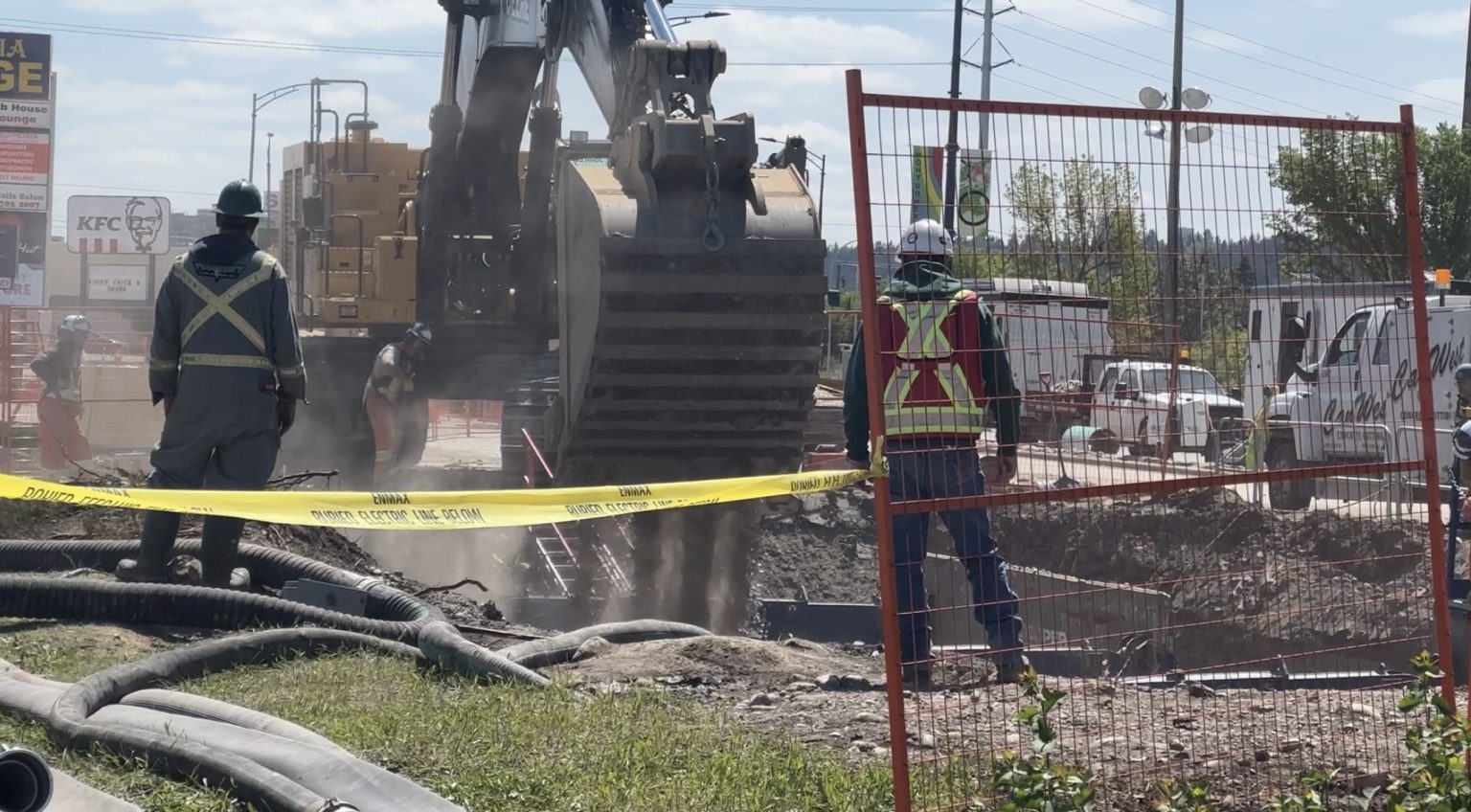 calgary news water shortage