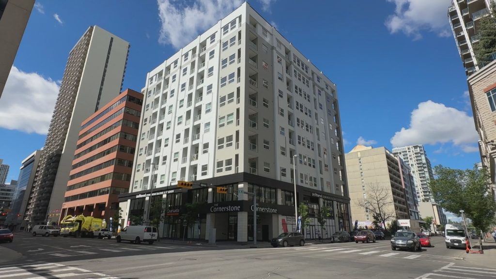 First office-to-residential conversion building opens in downtown Calgary