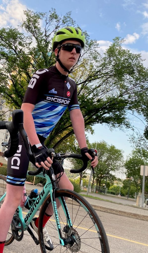 'Fun pushing your limits': Calgary's Salomon Grigy embraces cycling