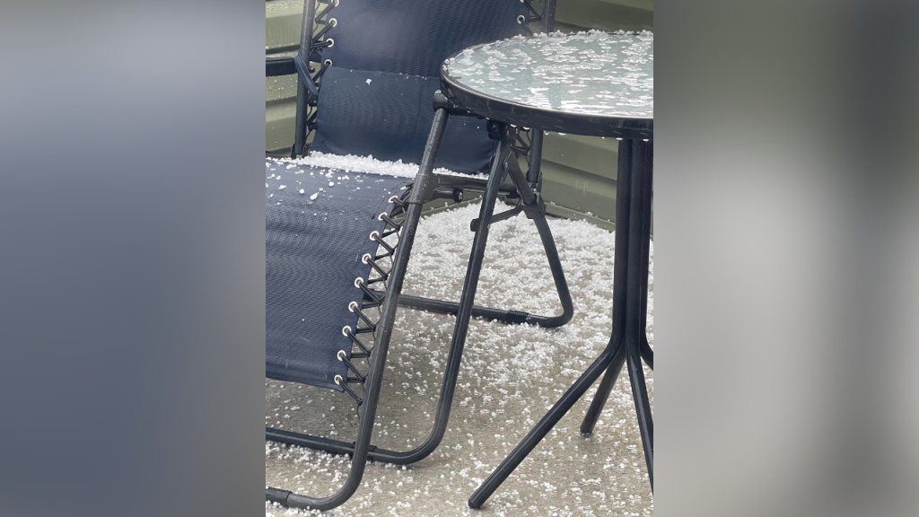 Cluster of severe storms over Calgary bring heavy rain, hail