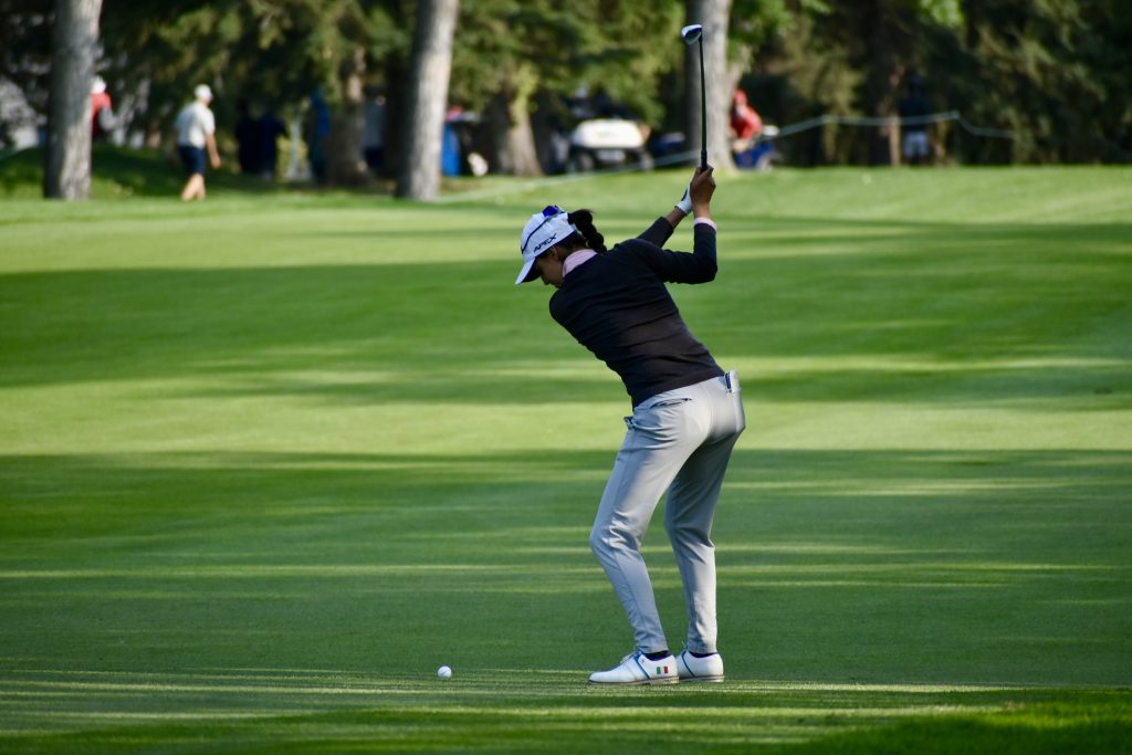 Roberta Liti during the second round at the CPKC Women's Open in Calgary on July 26, 2024. (Sandra Prusina, 660 NEWS)