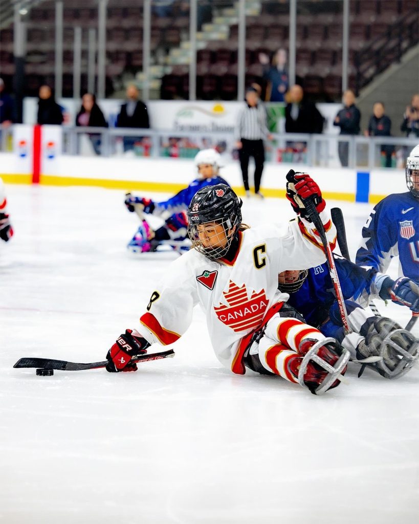 Women's Para Hockey of Canada captain, Alanna Mah