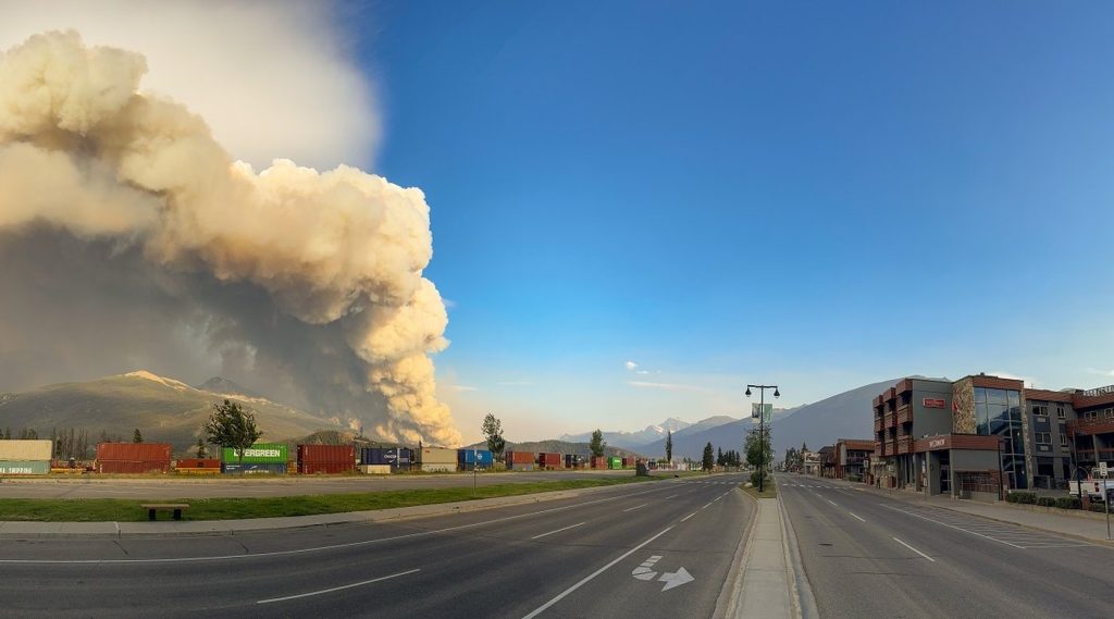 Rail, phone, mobility services affected by Jasper wildfire