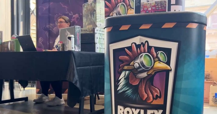 The aim of the board game fair in Calgary is to network and build a community