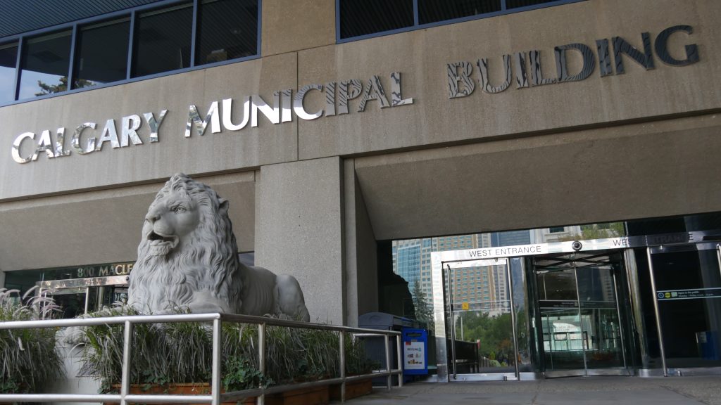 Image of the Calgary municipal building. (Tom Ross, CityNews Calgary)