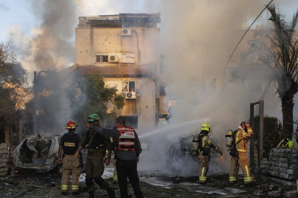 Hezbollah hits back with more than 100 rockets across a wider and deeper area of Israel