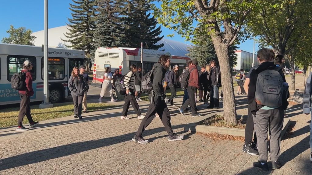 Calgary high school students say overcrowding a major issue on city bus route