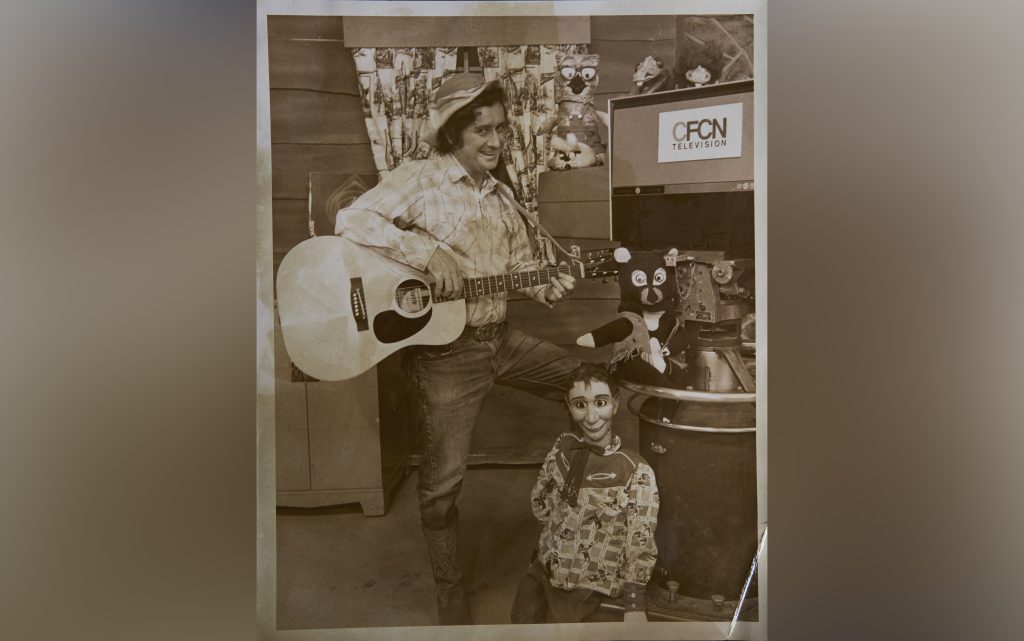 A family photo of Ron Barge, creator of the children’s show "Buck Shot" in Calgary on Wednesday, Aug. 28, 2024. THE CANADIAN PRESS/Todd Korol