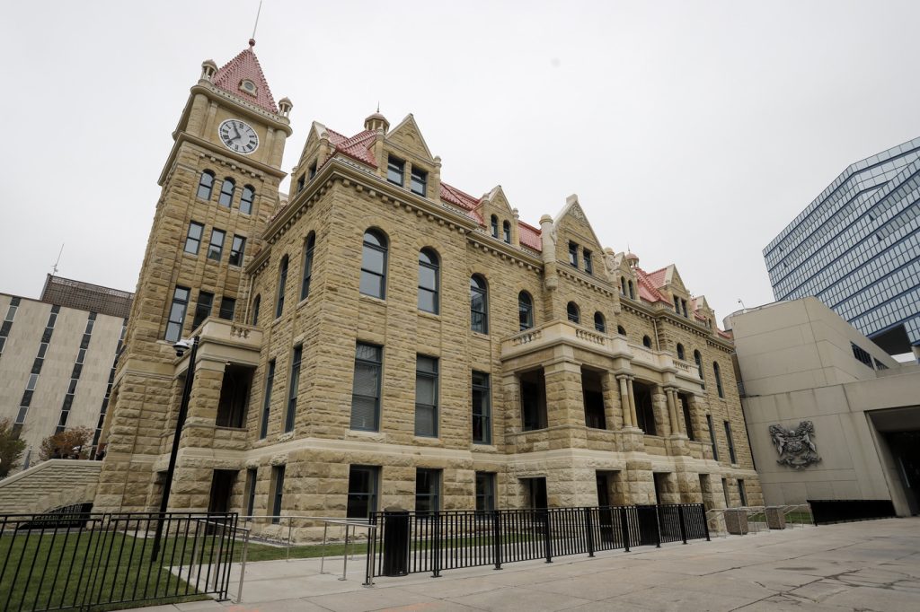 Calgary City Hall is shown on Tuesday, Sept. 15, 2020