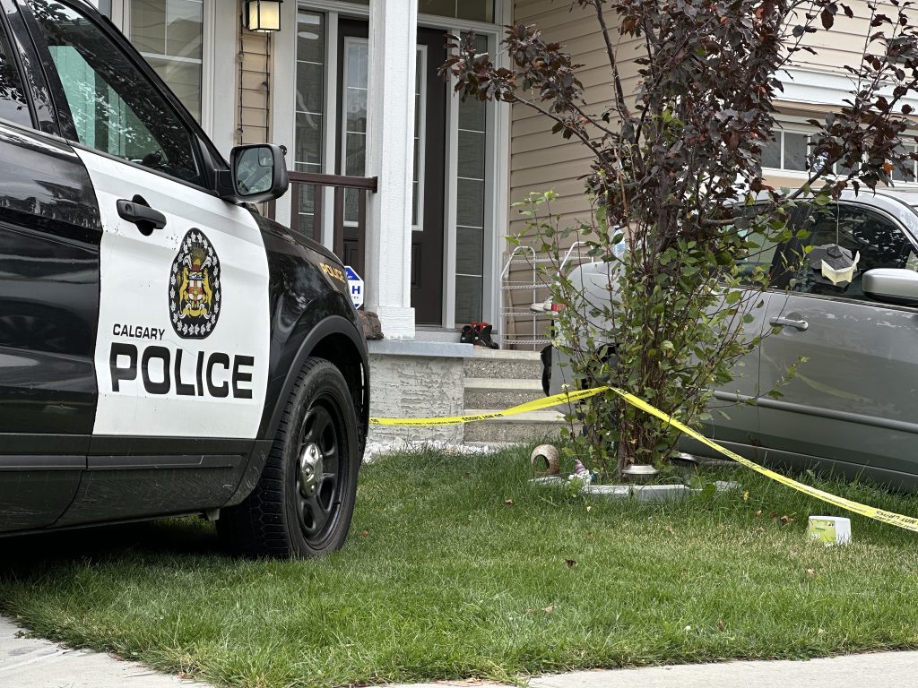 Calgary police are investigating after a person was found dead in the northeast community of Cityscape Monday. (Nick Blakeney, CityNews image)