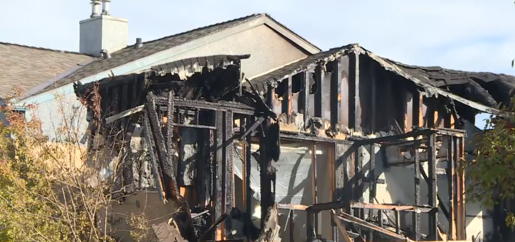 Man charged with arson after fiery explosion that destroyed NE Calgary townhomes