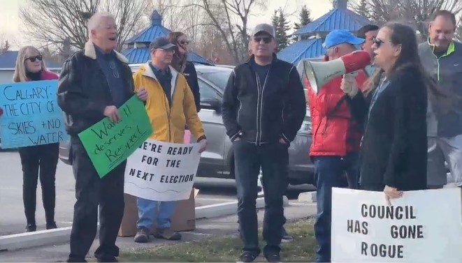 Ward 11 residents rally against Calgary's blanket rezoning