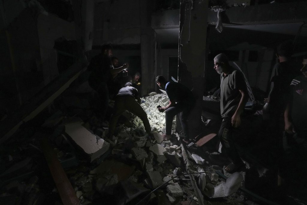 A strike on a mosque kills 19 as Israel bombards northern Gaza and southern Beirut