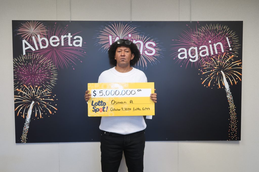 Calgary man wins lottery for second time, now $5M richer