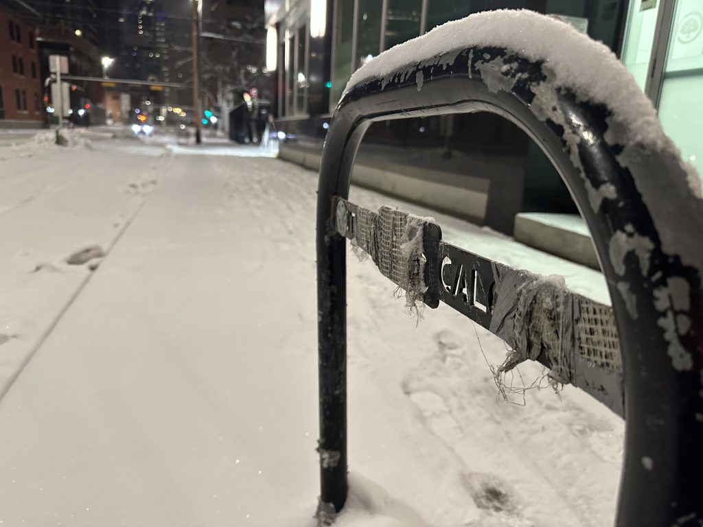 Snow falls again in Calgary, with up to 20 centimetres expected through the weekend