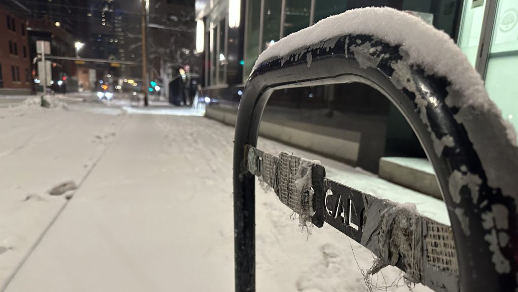 Snow falls again in Calgary, with up to 20 centimetres expected through the weekend