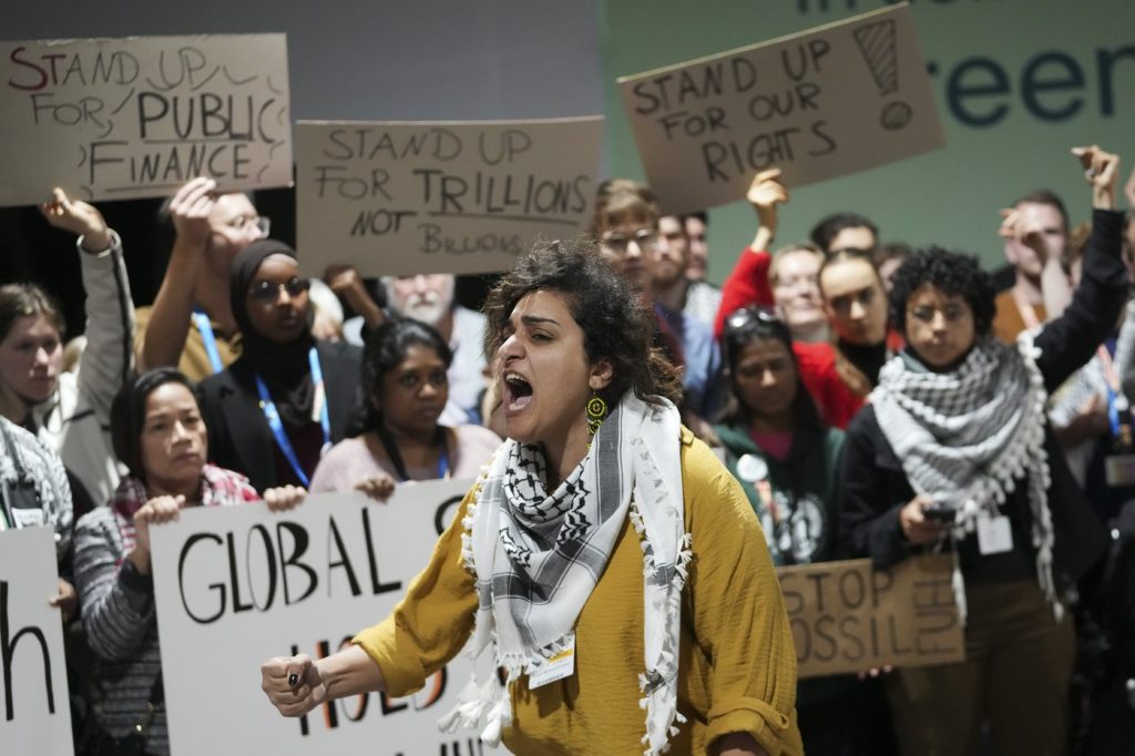 Glimmers of hope for some for a funding deal at UN climate talks, but opposition still remains