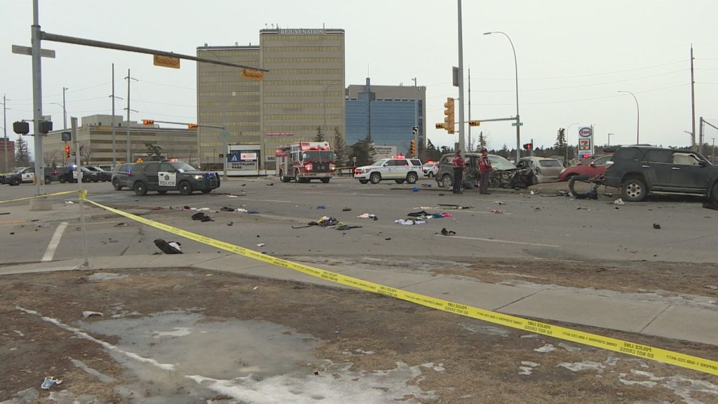 Macleod and Southland crash