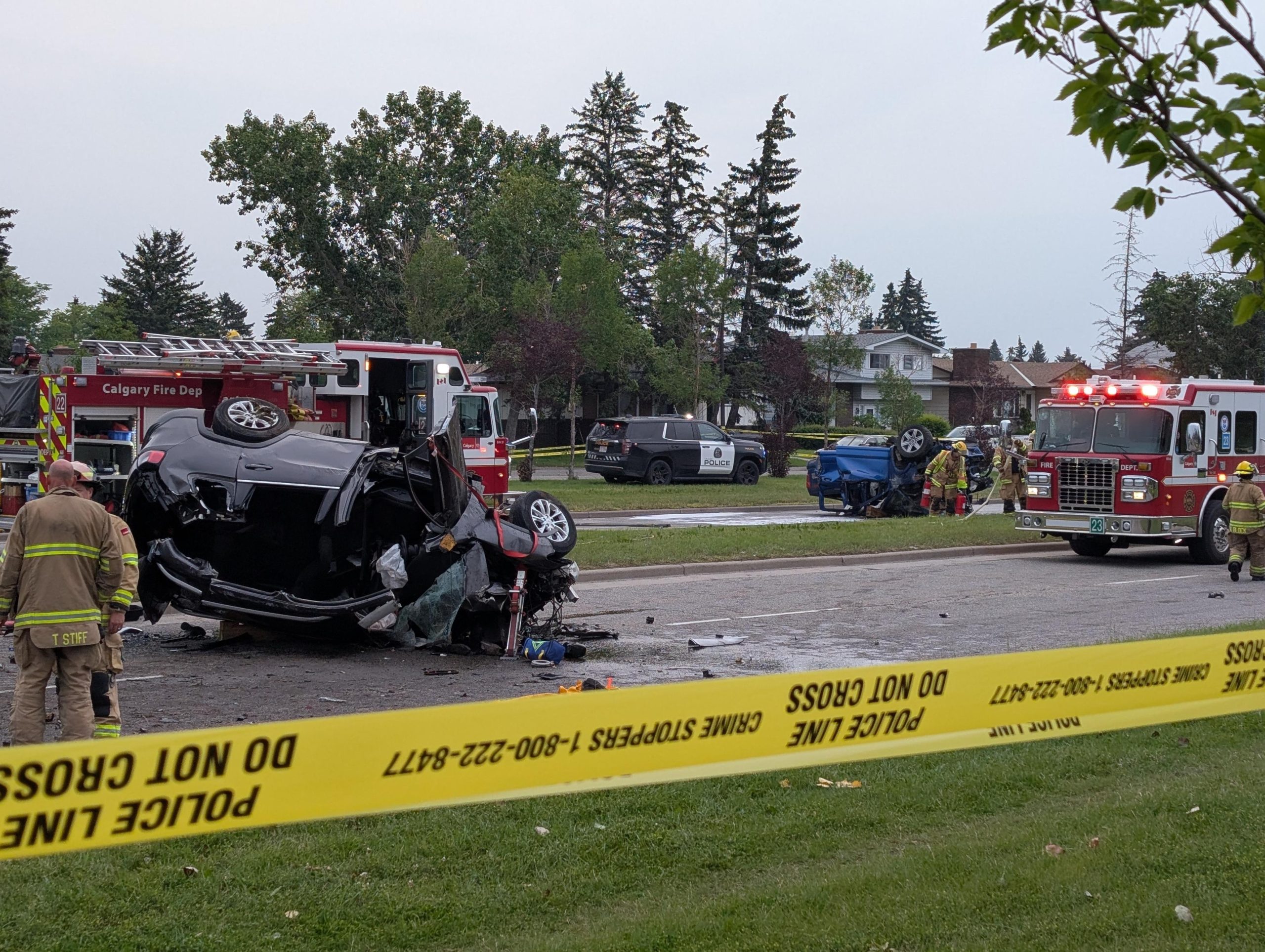 Woman dead, driver to face charges in NE Calgary crash