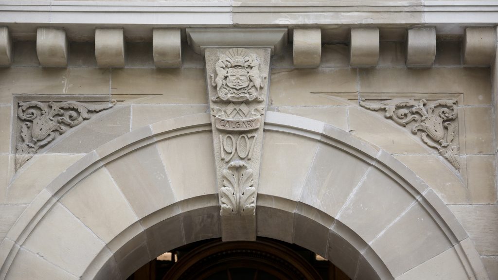 Calgary's Historic City Hall on Tuesday, Sept. 15, 2020. THE CANADIAN PRESS/Jeff McIntosh