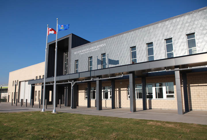 Nelson Mandela High School in northeast Calgary. (CityNews file photo)