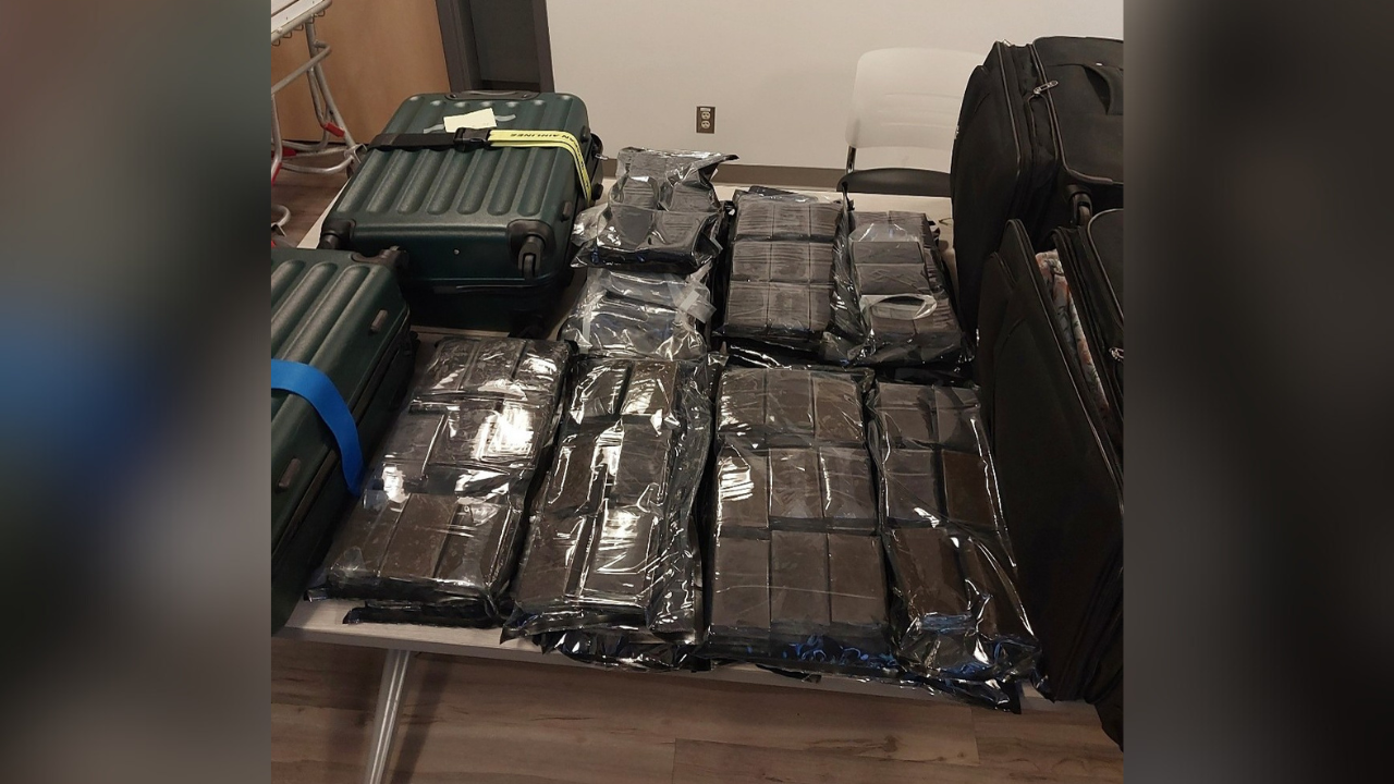 Calgary police seize $1.2M in cannabis resin at airport
