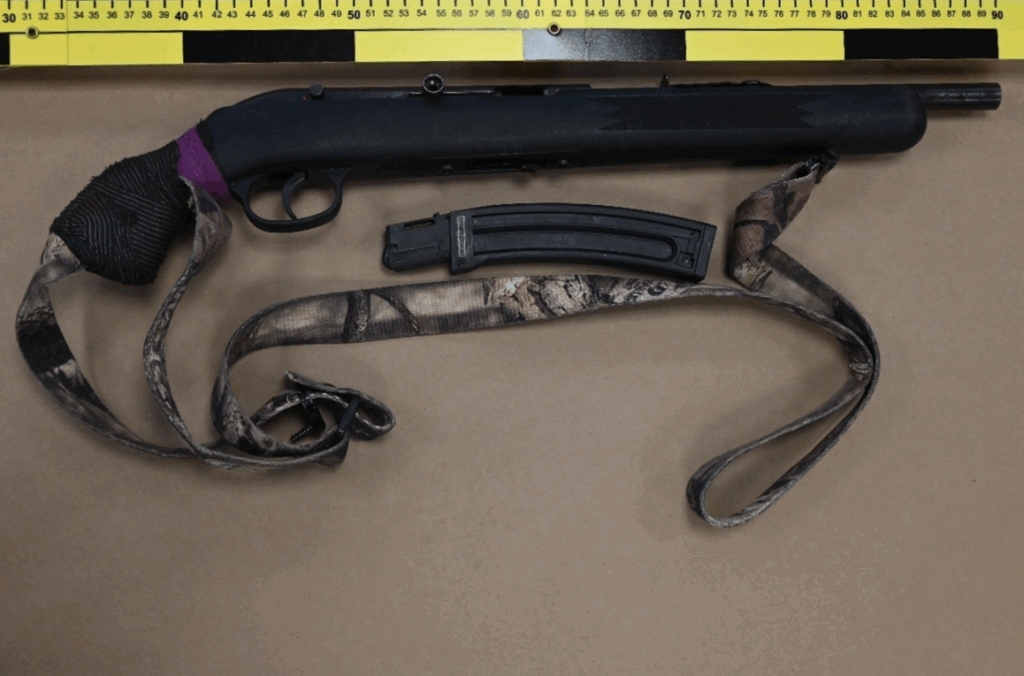 Key fobs, stolen bikes and vehicles, guns, drugs, and gaming cards were among the items seized during a search connected to an ongoing break-and-enter investigation in Calgary. (Calgary police/images)