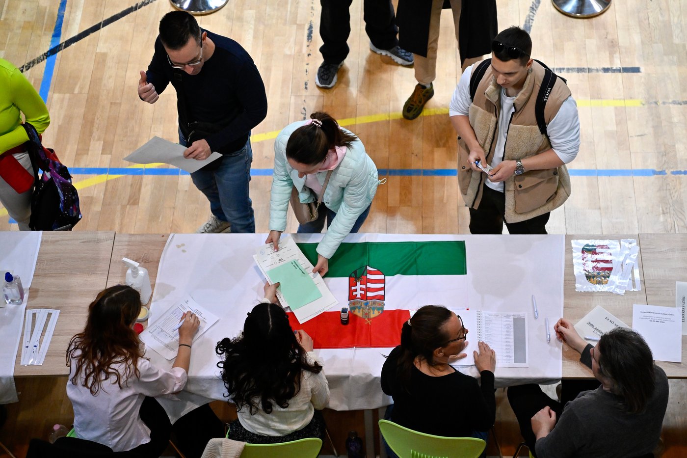 Early results in Hungary’s vote show opposition party leading and Prime Minister Orbán’s trailing