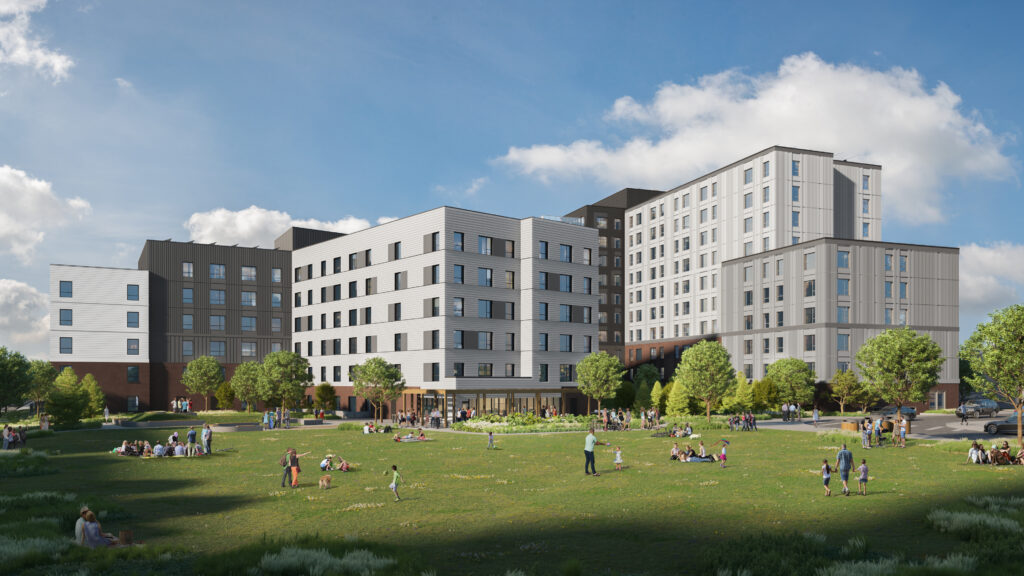 Rendering of Calgary Housing's Southview development. (The City of Calgary)