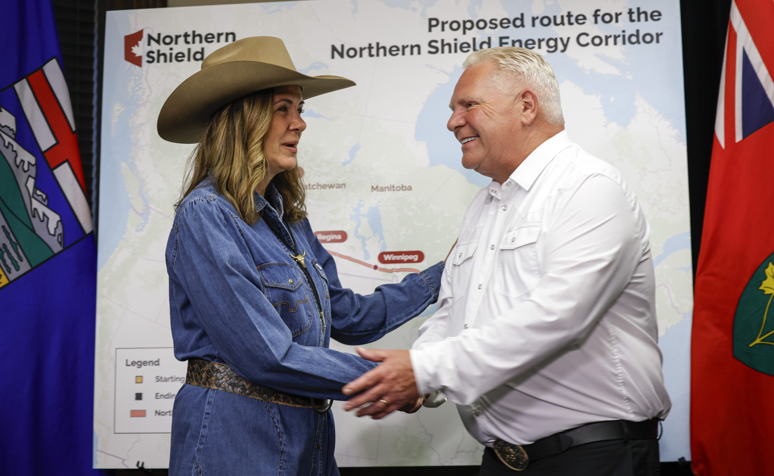 Alberta premier hosting Calgary Stampede breakfast, announcement planned with Ontario premier