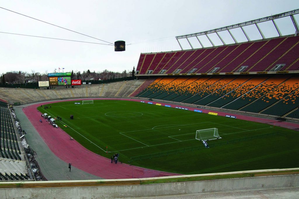 Edmonton's Commonwealth Stadium in 2014