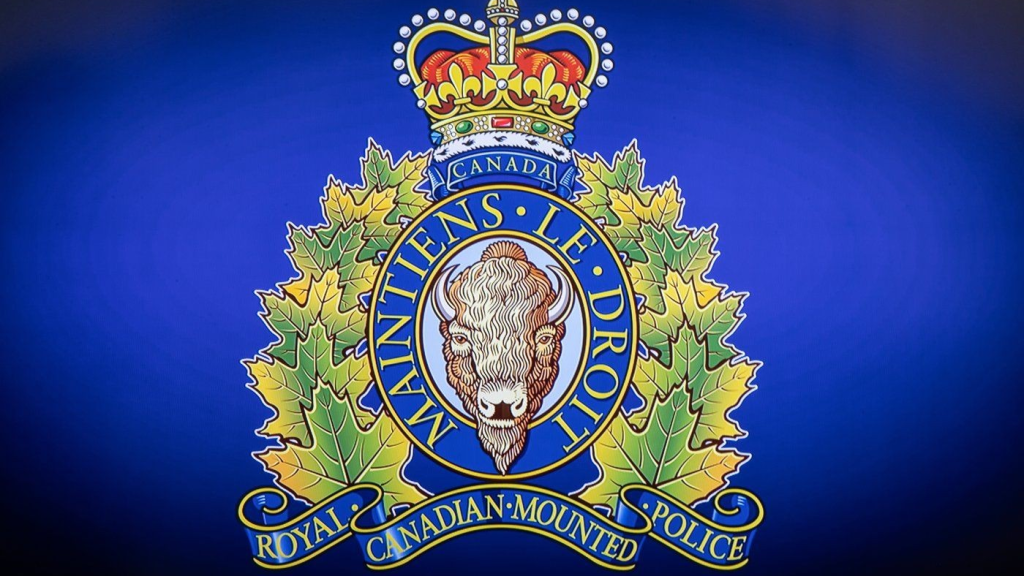 RCMP logo shown in Edmonton, Wednesday, Feb. 5, 2025. THE CANADIAN PRESS/Jason Franson